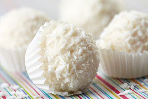 white chocolate truffles