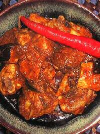 thai red chicken curry