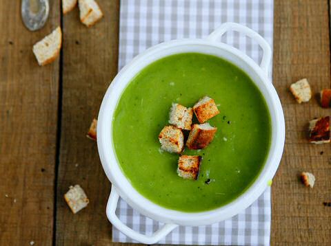 using zucchini in soup