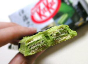 Kitkat green tea