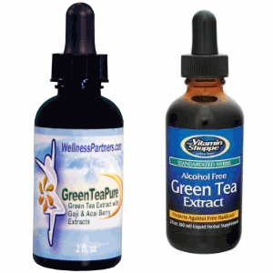 Liquid green tea extract