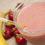 Strawberry smoothie recipe with yogurt
